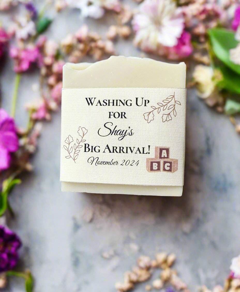 Vegan Baby Shower Favor Soaps – Sustainable, Chic & Made to Impress - Naturene