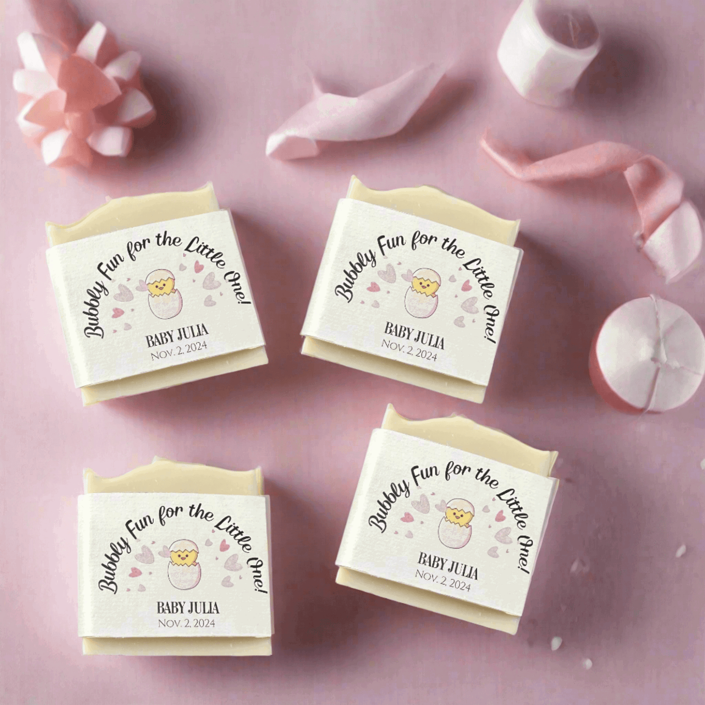 Vegan Baby Shower Favor Soaps – Sustainable, Chic & Made to Impress - Naturene
