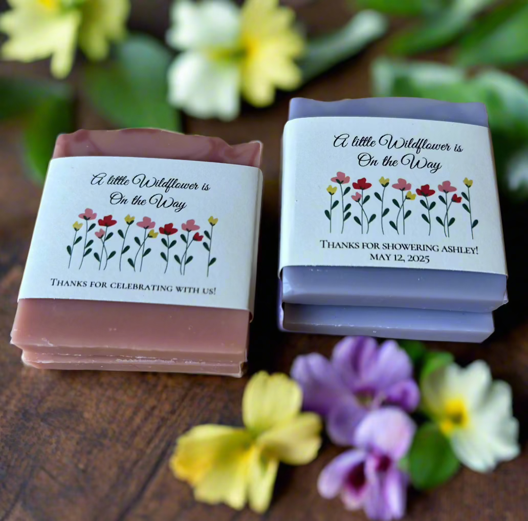 A Little Wildflower is On the Way Theme - Baby Shower Favor