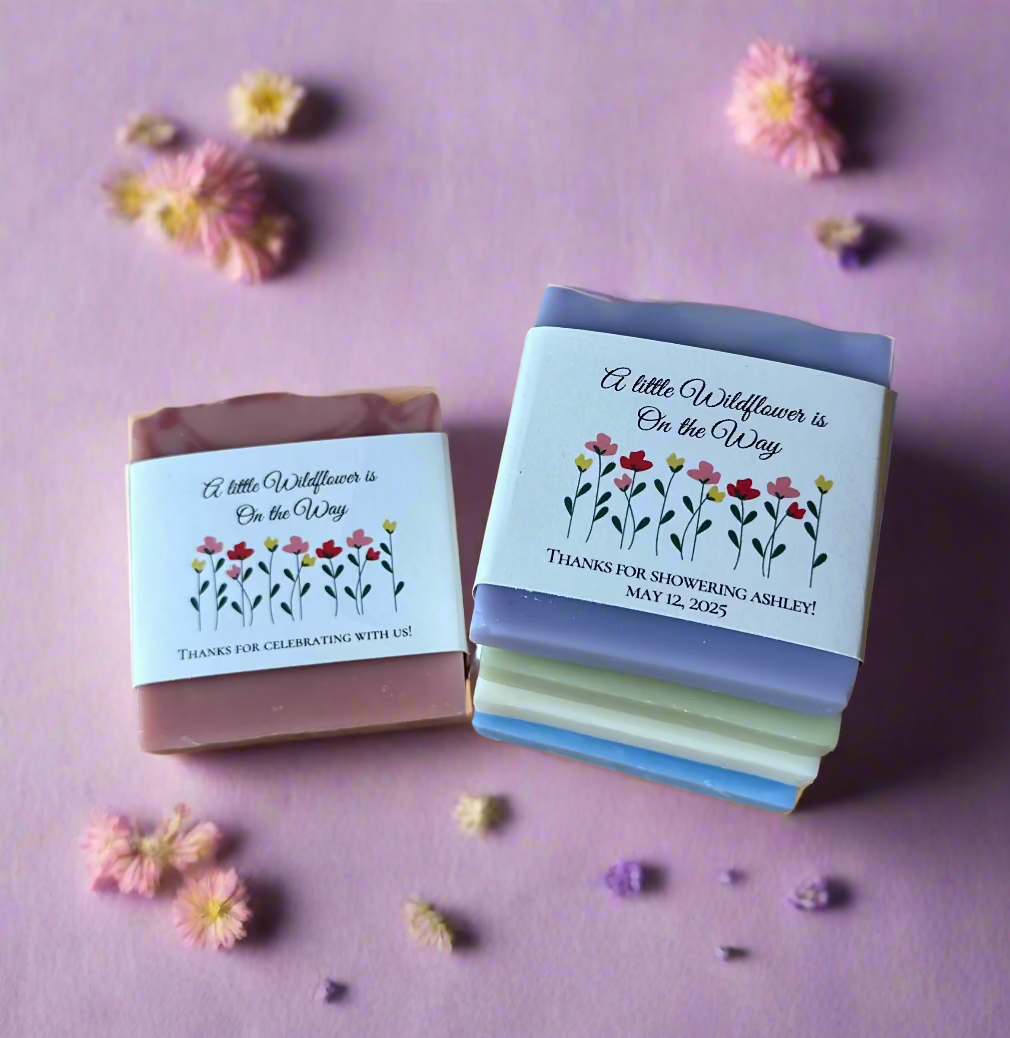 A Little Wildflower is On the Way Theme - Baby Shower Favor