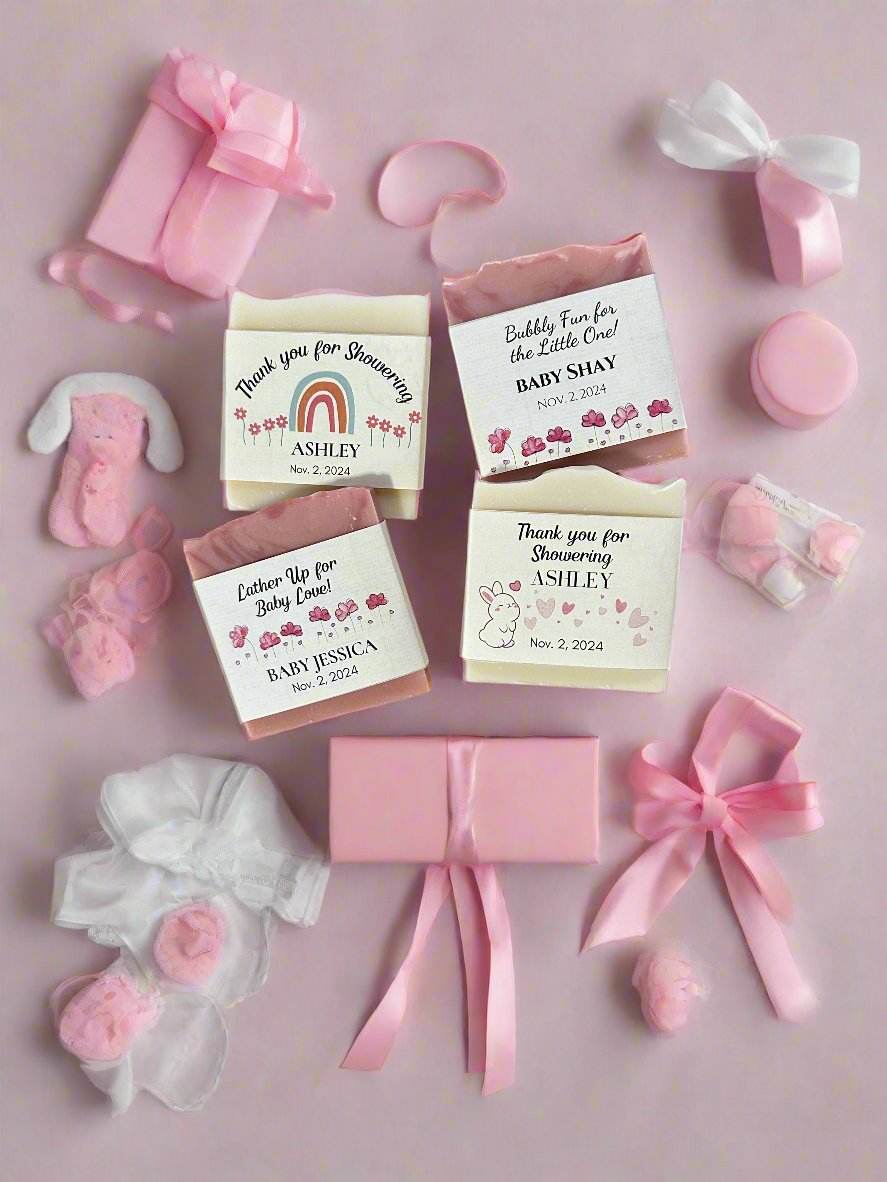 Vegan Baby Shower Favor Soaps – Sustainable, Chic & Made to Impress - Naturene