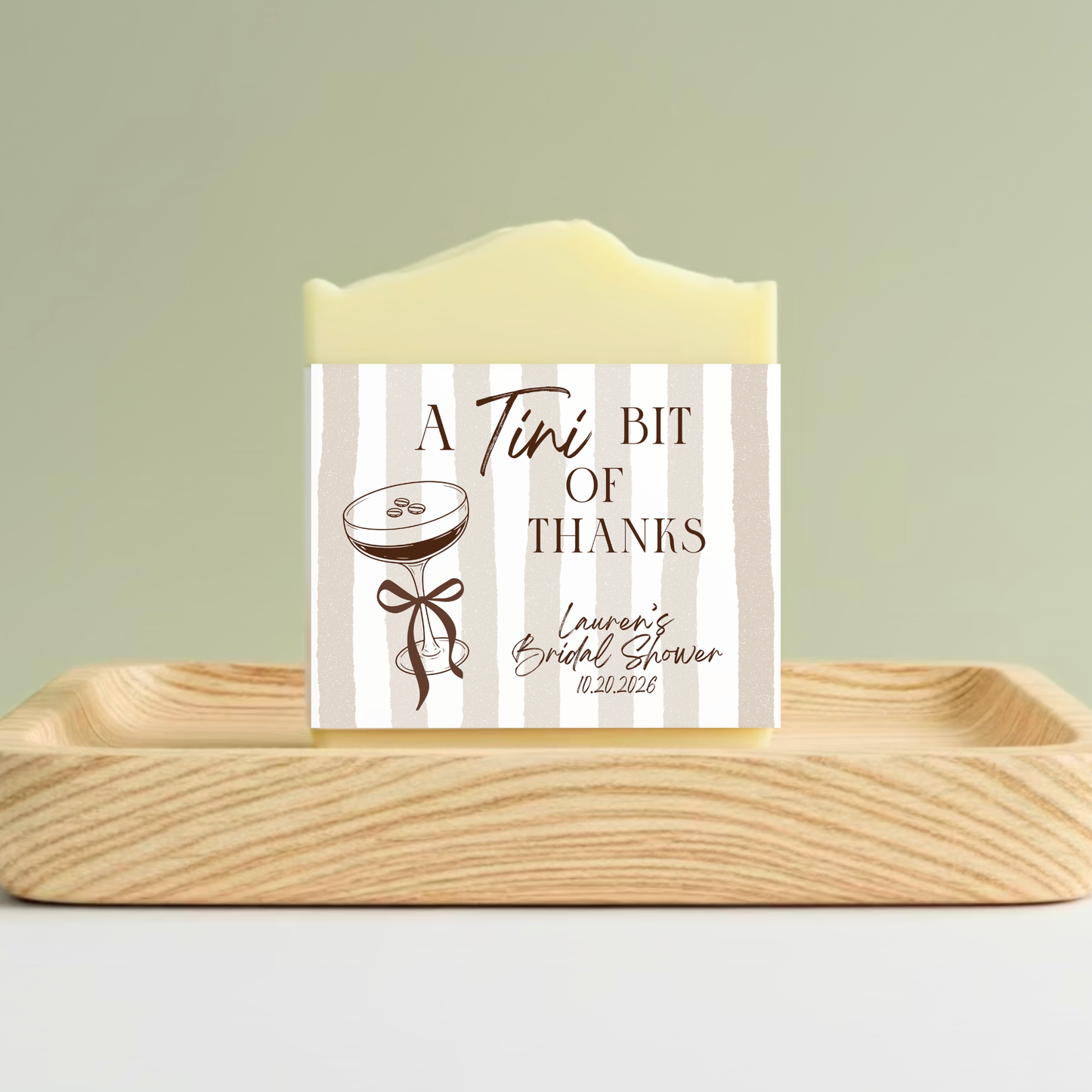 Espresso Martini-Themed Bridal Shower Soap Favors – Vegan Soap | Eco-Friendly Keepsakes (Copy)