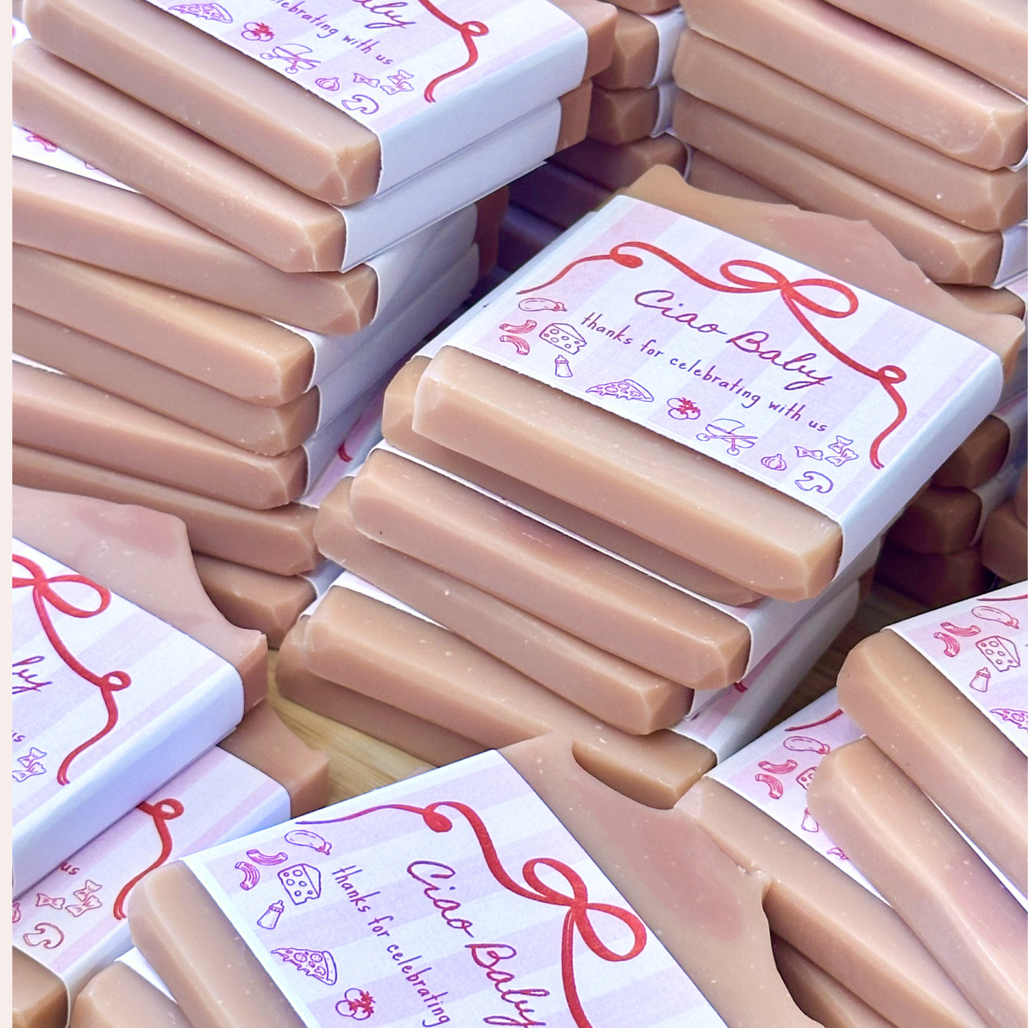 Ciao Baby Shower Favors – Vegan Soap | Eco-Friendly Keepsakes