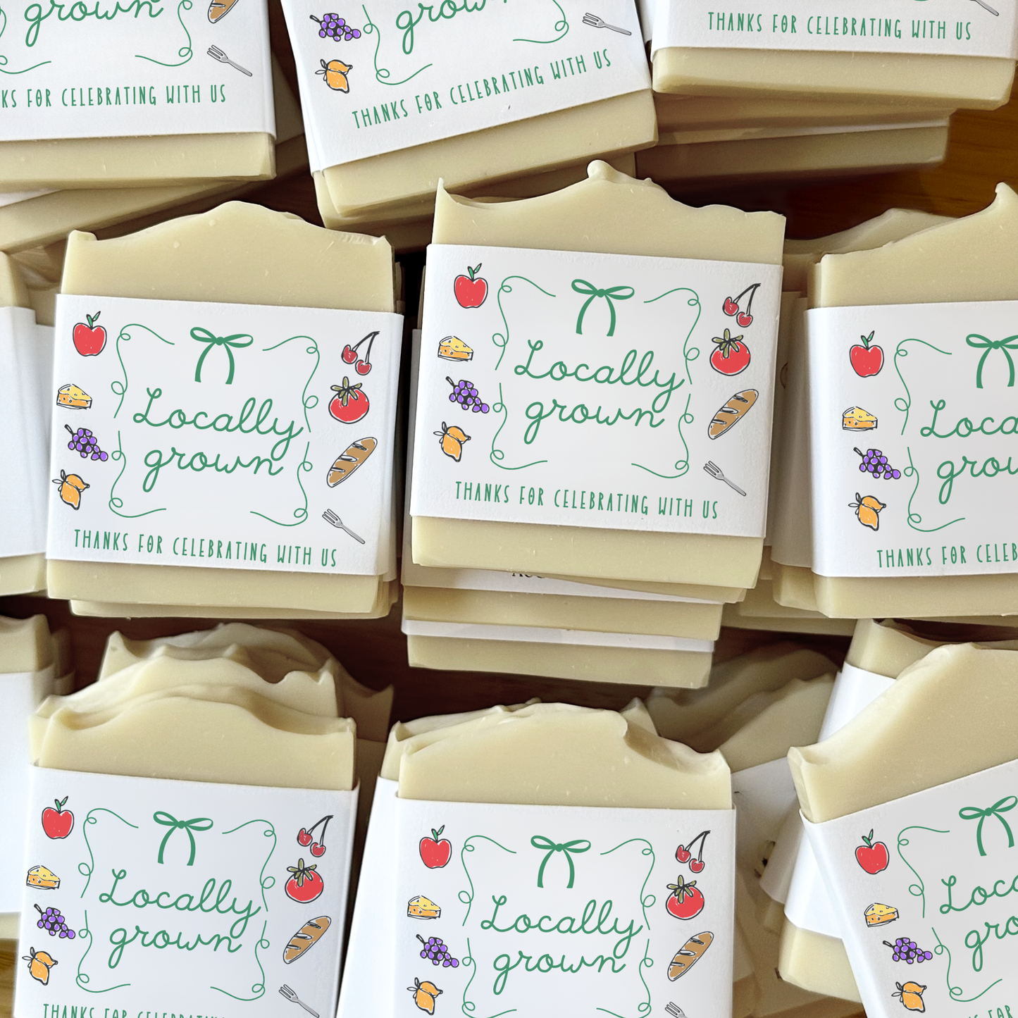Locally Grown Baby Shower Favors – Vegan Soap | Eco-Friendly Keepsakes