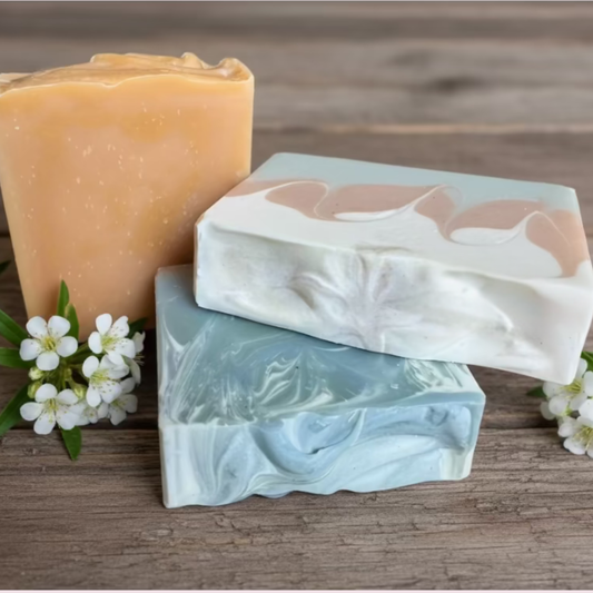 Deep Relaxation Bundle | 3 Handmade Vegan Soap Bars Gift Set