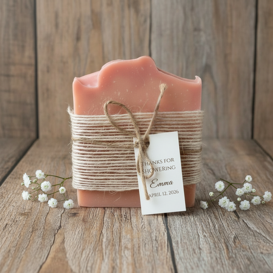 Premium Bridal Shower Favors | Vegan Soap Luxury Artisan Keepsakes