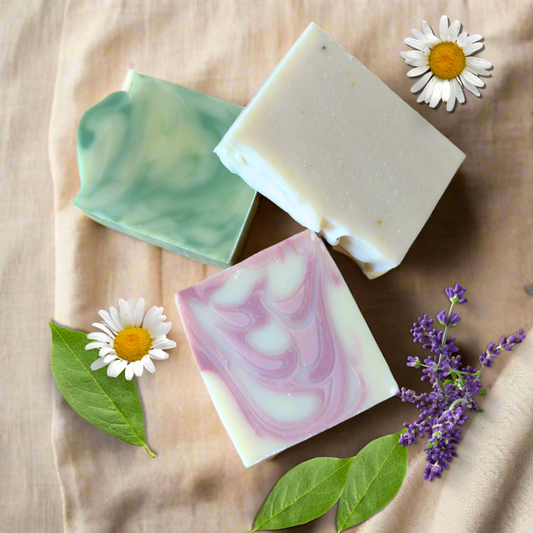 Nut-free vegan Soaps for allergy-prone and sensitive skin