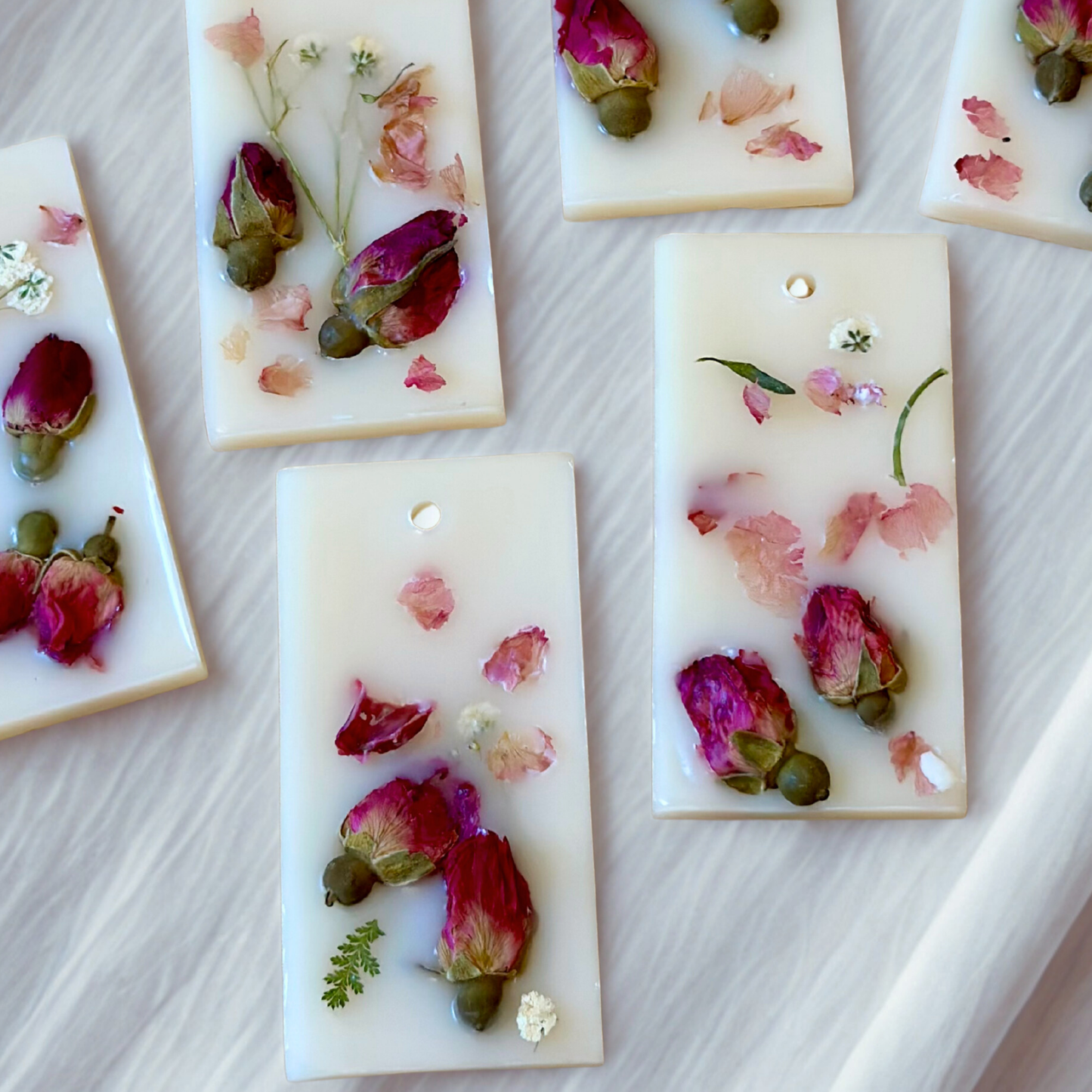 Wax Sachets Bridal Shower Favors | Vegan Luxury Artisan Keepsakes