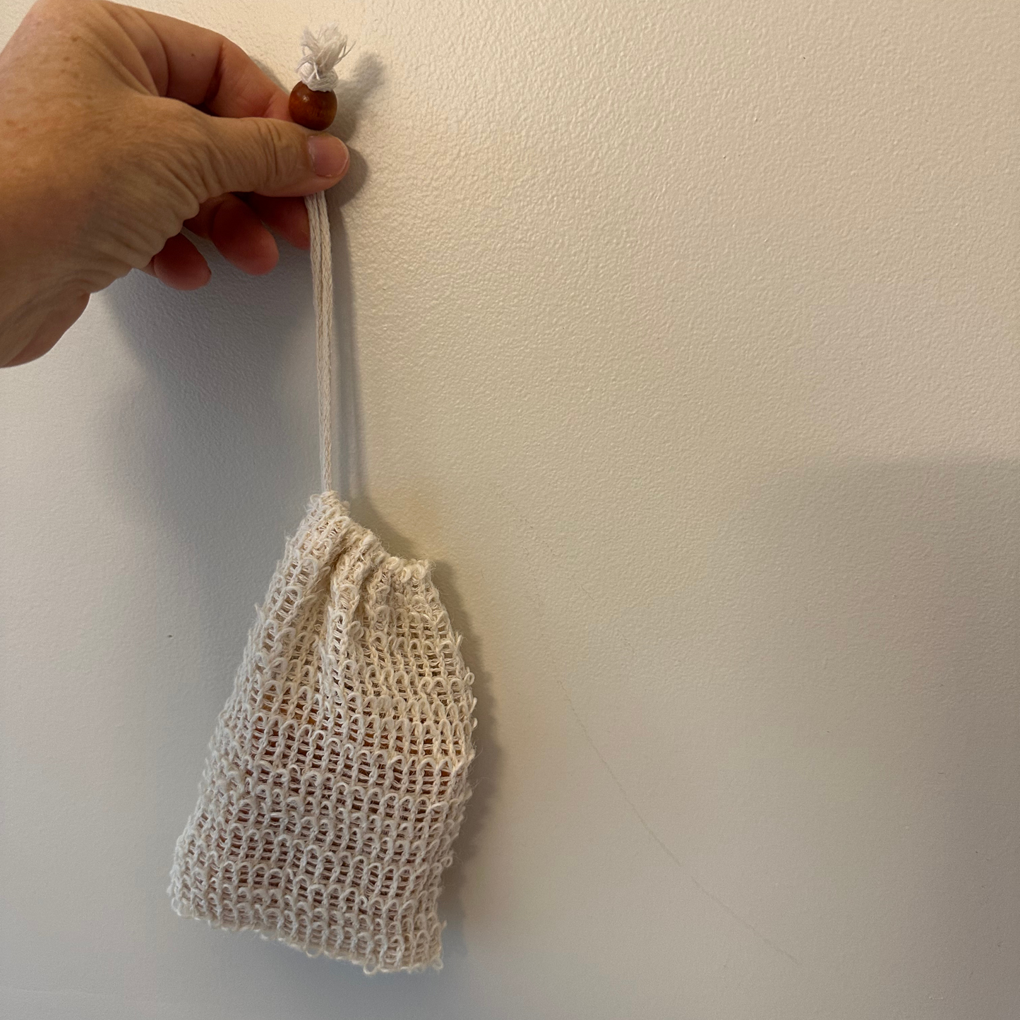 Sisal Soap Saver Bag - Zero Waste Exfoliating Soap Pouch