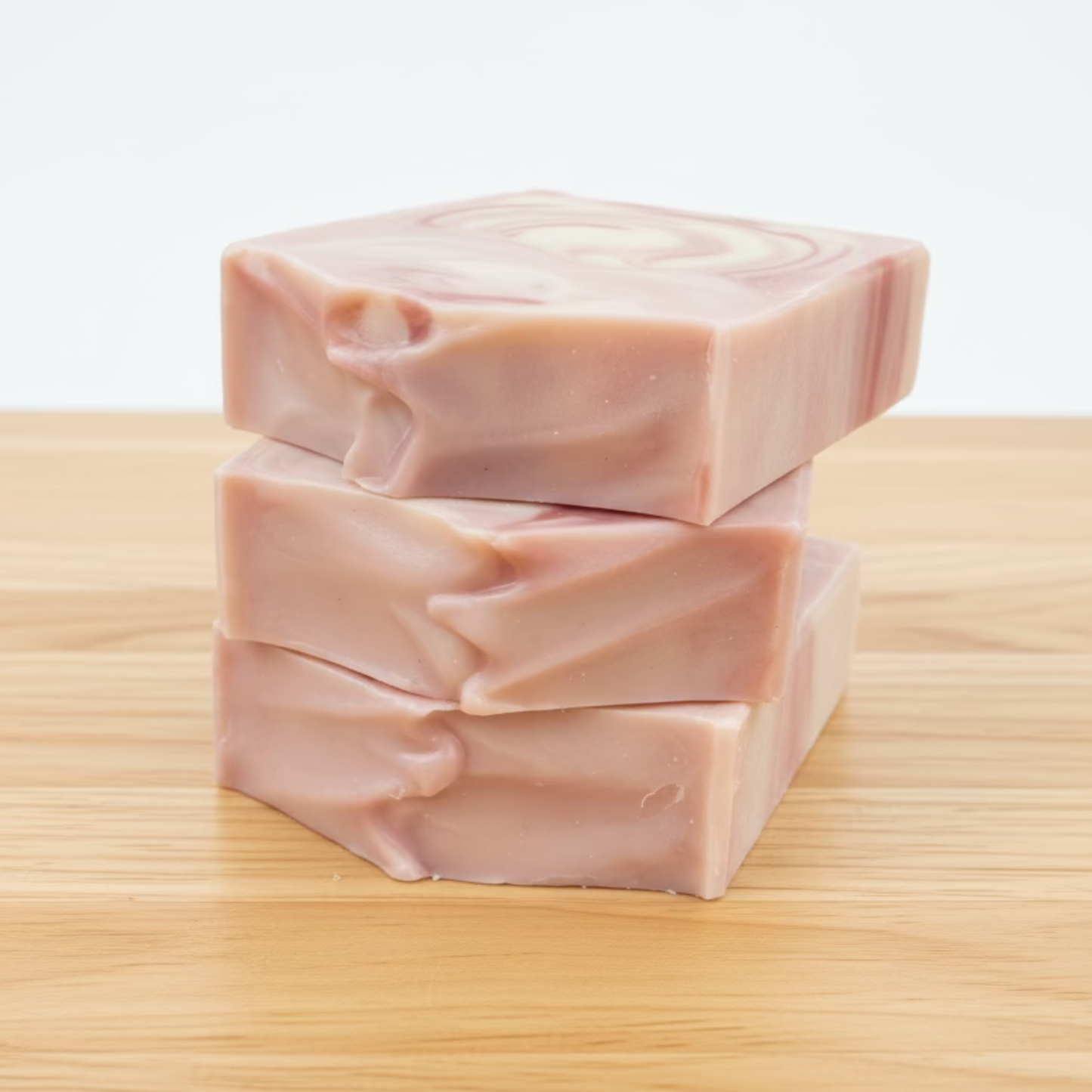 Coral Blossom Vegan Soap Bar – Orange Lavender Patchouli | French Pink Clay Soap
