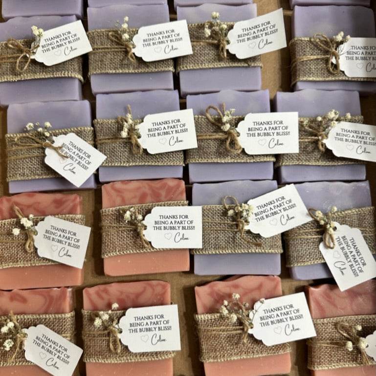 Luxurious bridal shower favors