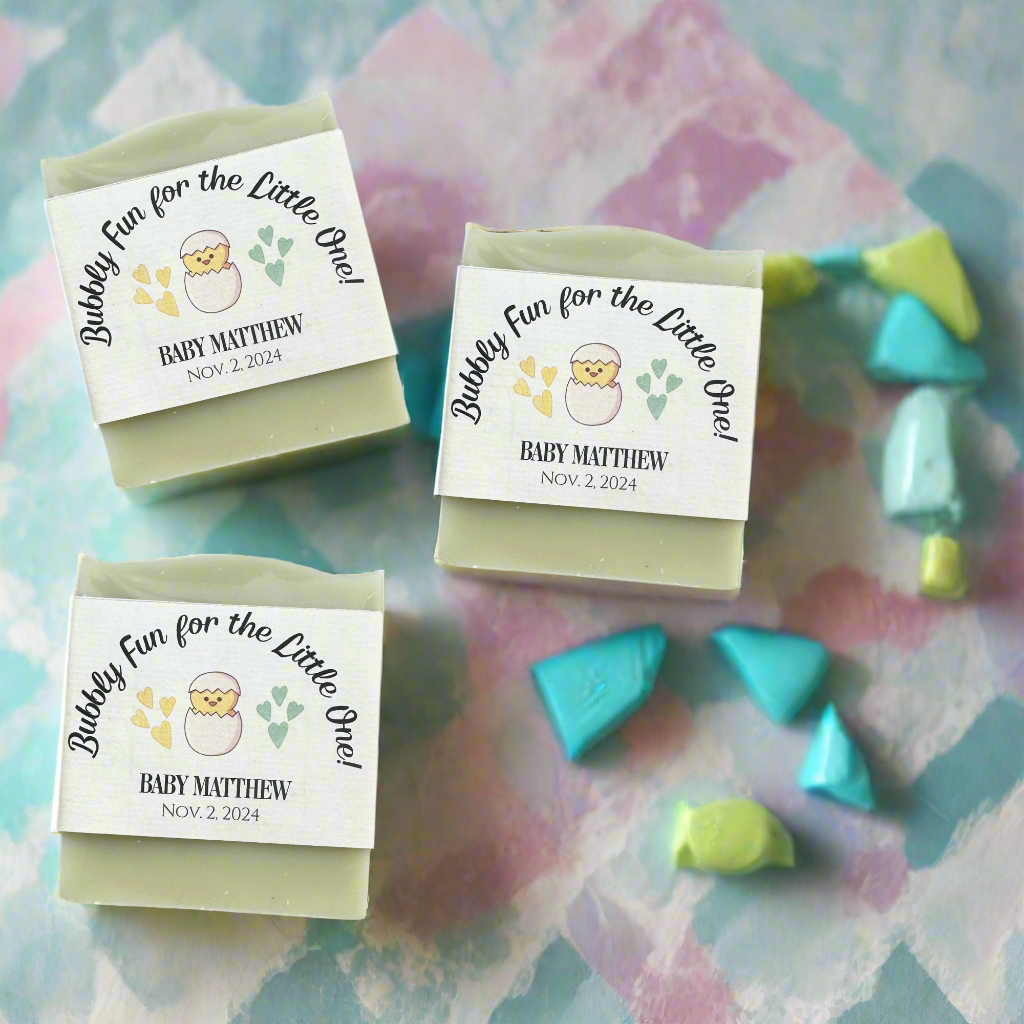 Personalized Vegan Baby Shower Favors