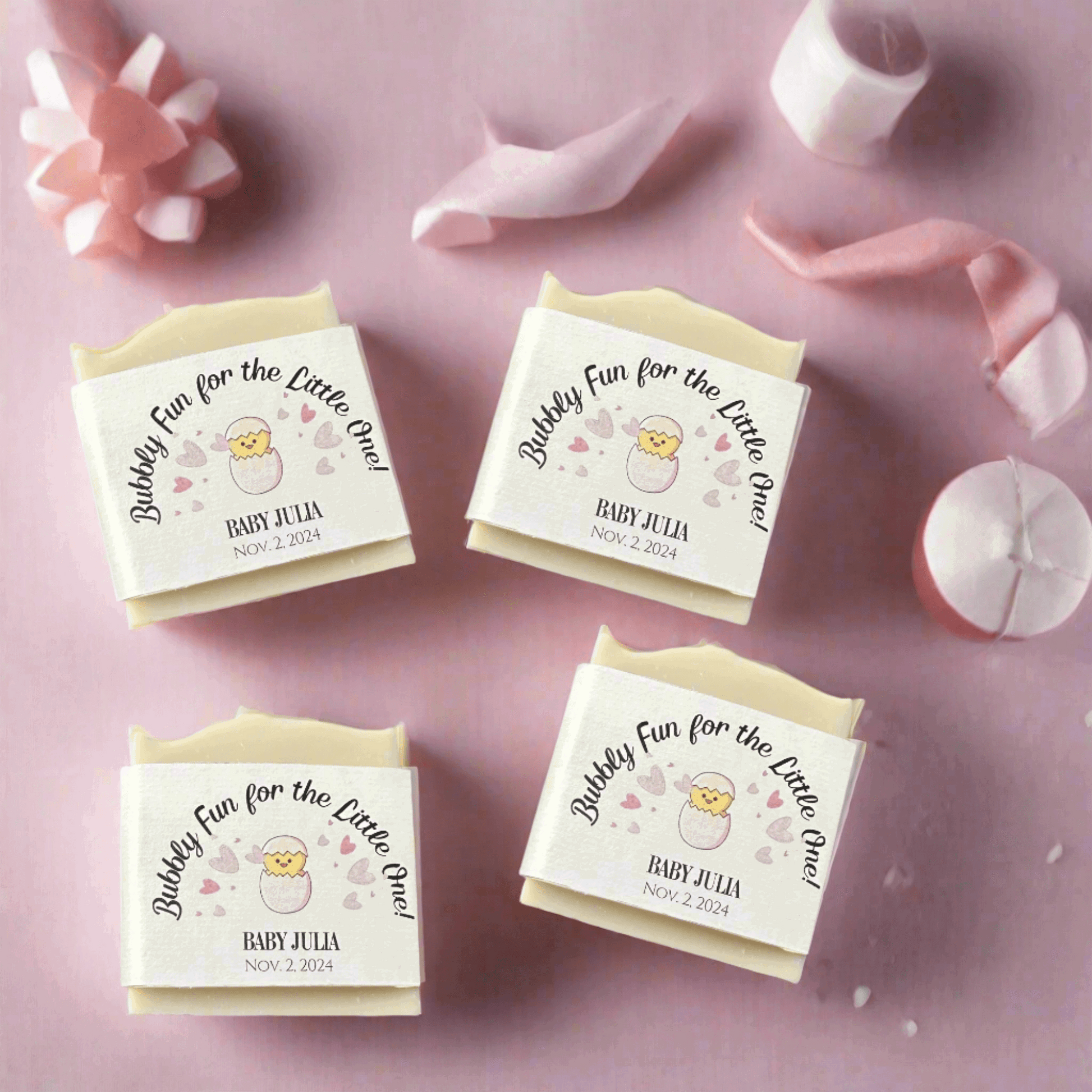 Vegan Baby Shower Favor Soaps – Sustainable, Chic & Made to Impress - Naturene
