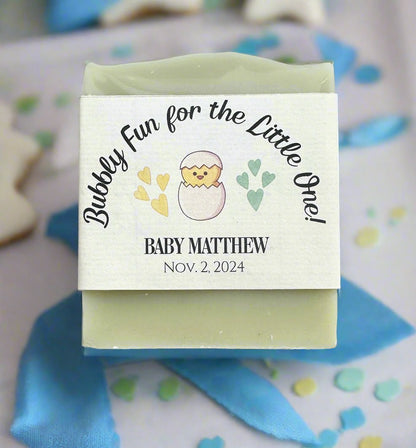 Personalized Vegan Baby Shower Favors