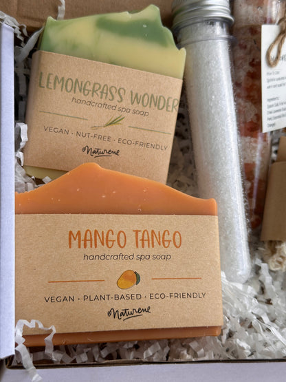 Wellness Bath Gift Box For Her | Vegan Spa Gift Set | Self-Care & Relaxation