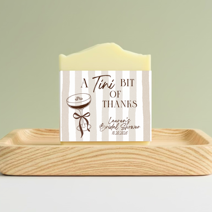Espresso Martini-Themed Bridal Shower Soap Favors – Vegan Soap | Eco-Friendly Keepsakes (Copy)