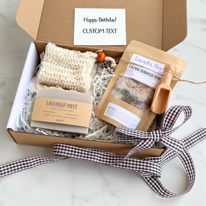 Relaxing Bath Gift Set | Vegan Spa Gift Set | Self-Care & Relaxation