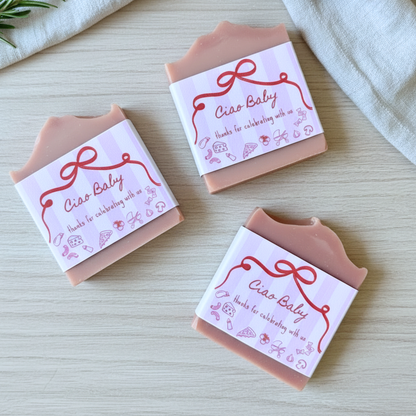 Ciao Baby Shower Favors – Vegan Soap | Eco-Friendly Keepsakes