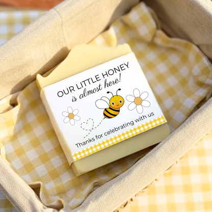 Little Honey Baby Shower Favors – Bee Theme Vegan Soap | Eco-Friendly
