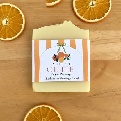 Little Cutie Theme Shower Favors – Vegan Soap | Summer Theme Keepsakes