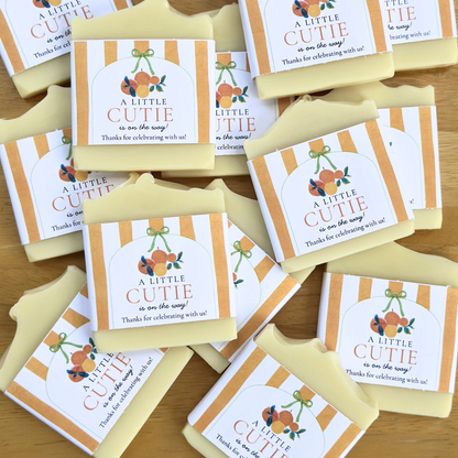 Little Cutie Theme Shower Favors – Vegan Soap | Summer Theme Keepsakes