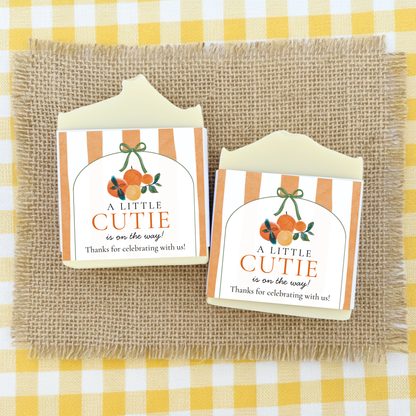 Little Cutie Theme Shower Favors – Vegan Soap | Summer Theme Keepsakes