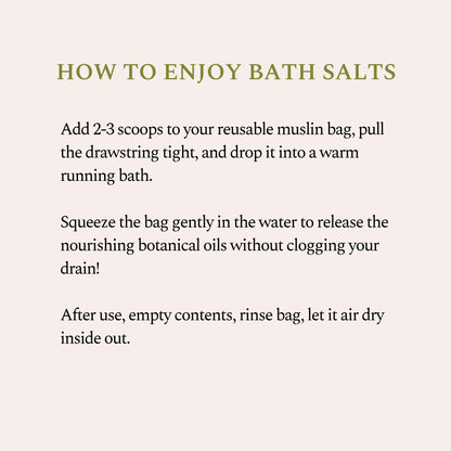 Lavender Haze Bath Salts | Vegan Bath Soak | Naturene