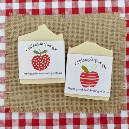 Apple of Our Eye Baby Shower Favors – Vegan Soap | Eco-Friendly Keepsakes