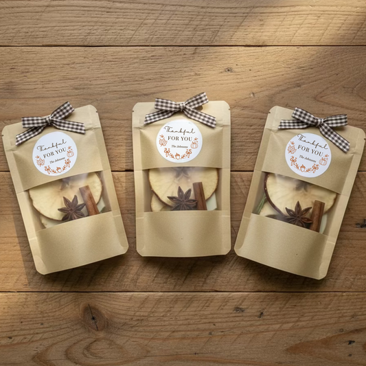 Fall Party Favors – Simmer Pot Potpourri | Eco-Friendly Autumn Keepsakes