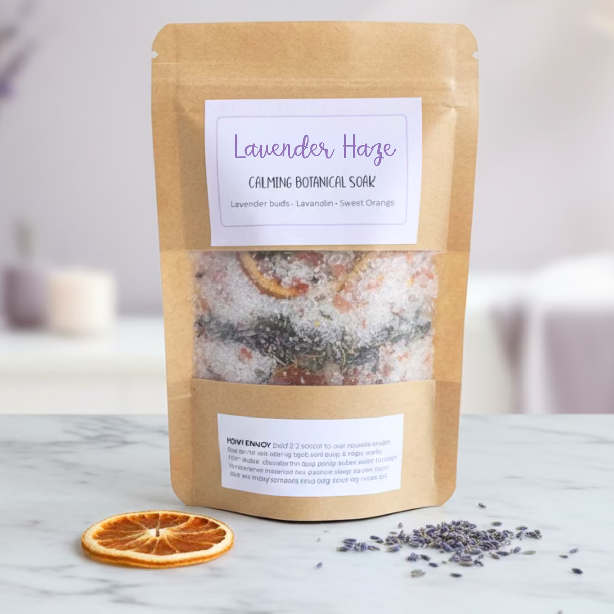 Relaxing Bath Gift Set | Vegan Spa Gift Set | Self-Care & Relaxation