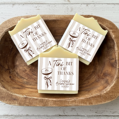 Espresso Martini-Themed Bridal Shower Soap Favors – Vegan Soap | Eco-Friendly Keepsakes