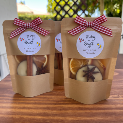 Holiday Party Favors – Simmer Pot Potpourri | Eco-Friendly Seasonal Keepsakes