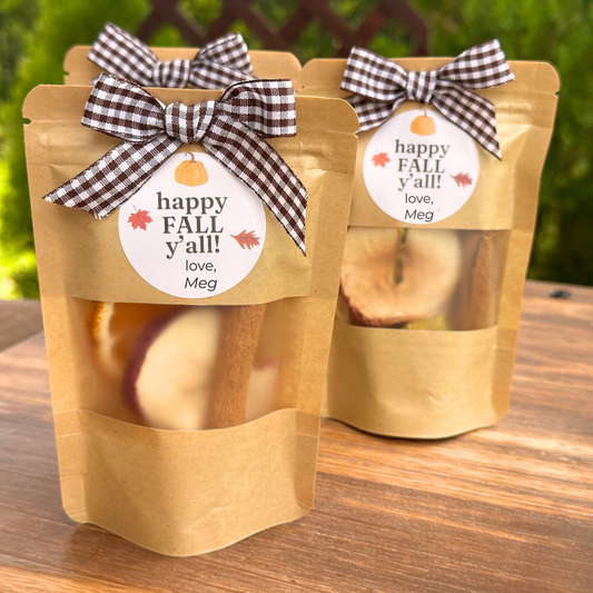 Holiday Party Favors – Simmer Pot Potpourri | Eco-Friendly Seasonal Keepsakes