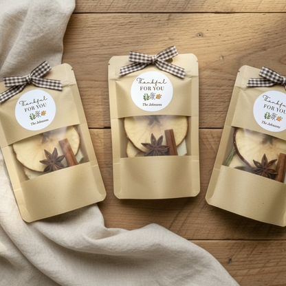 Holiday Party Favors – Simmer Pot Potpourri | Eco-Friendly Seasonal Keepsakes
