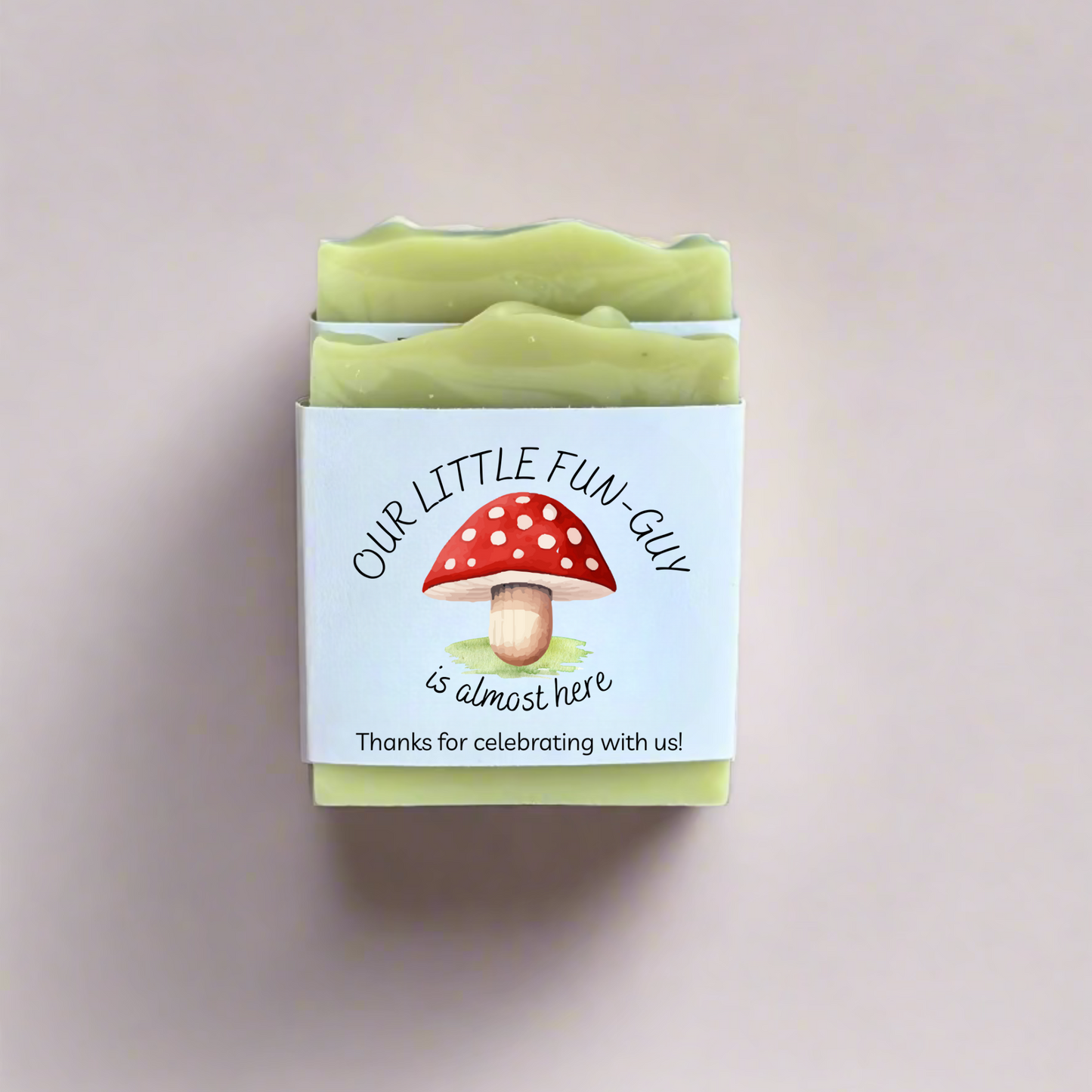 Woodland Mushroom Baby Shower Favor