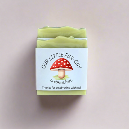 Woodland Mushroom Baby Shower Favor