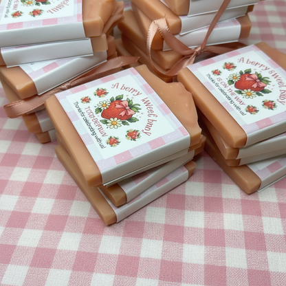 Berry Sweet Baby Shower Favors – Vegan Soap | Eco-Friendly Keepsakes