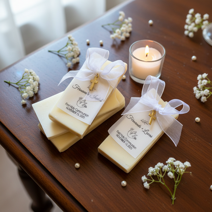 Baptism Guest Gifts with Gold Cross