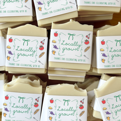 Locally Grown Baby Shower Favors – Vegan Soap | Eco-Friendly Keepsakes
