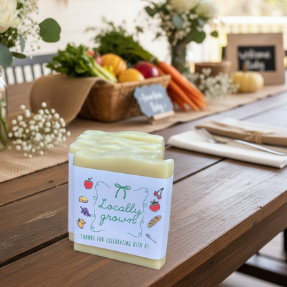Locally Grown Baby Shower Favors – Vegan Soap | Eco-Friendly Keepsakes