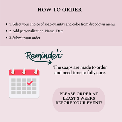 Locally Grown Baby Shower Favors – Vegan Soap | Eco-Friendly Keepsakes