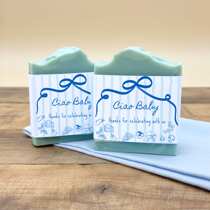 Ciao Baby Shower Favors – Vegan Soap | Eco-Friendly Keepsakes