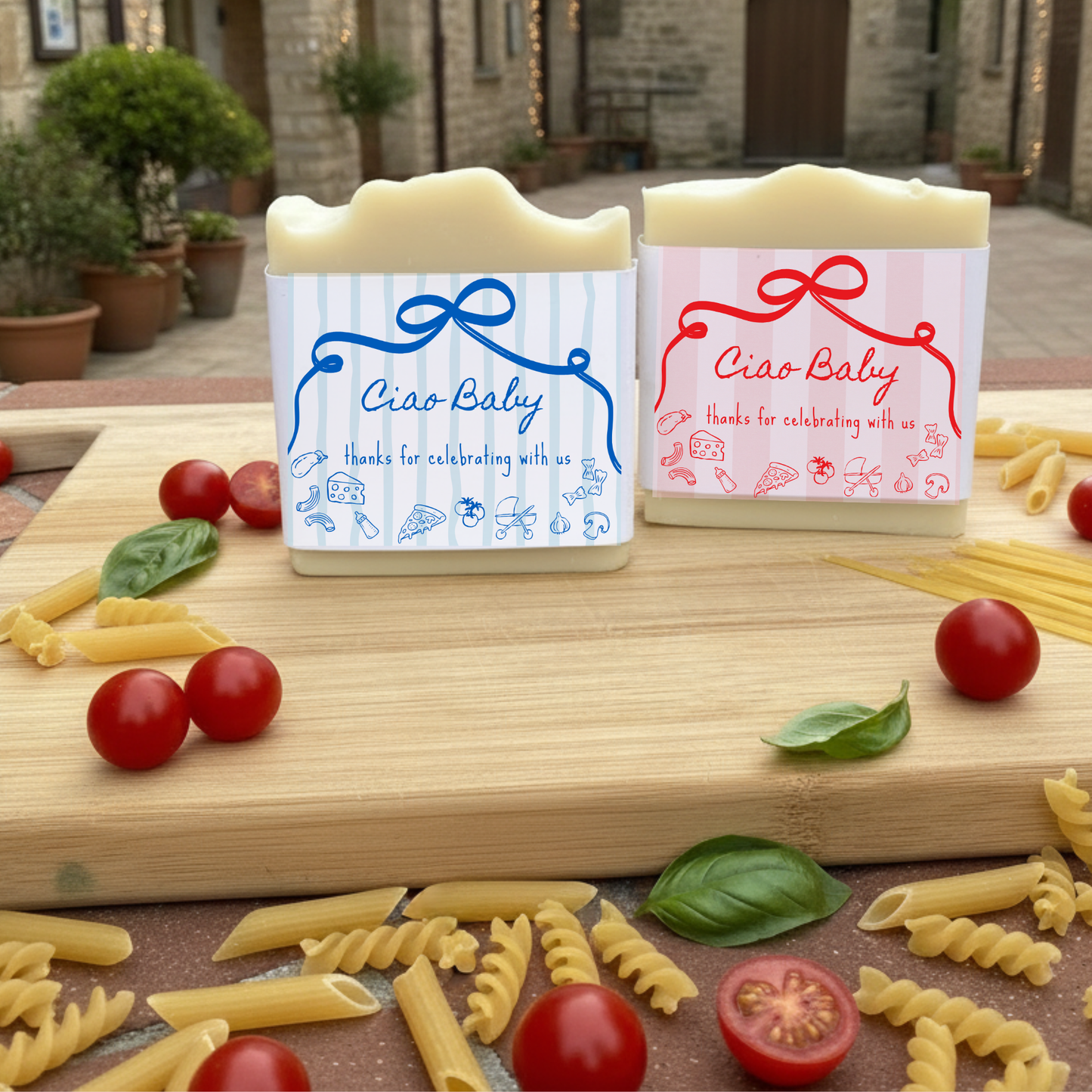 Ciao Baby Shower Favors – Vegan Soap | Eco-Friendly Keepsakes