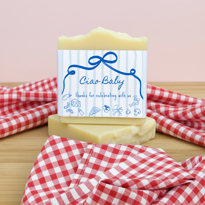 Ciao Baby Shower Favors – Vegan Soap | Eco-Friendly Keepsakes
