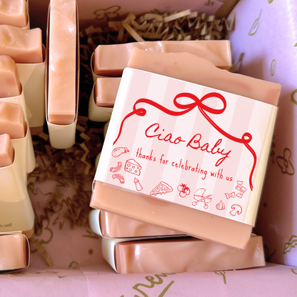 Ciao Baby Shower Favors – Vegan Soap | Eco-Friendly Keepsakes