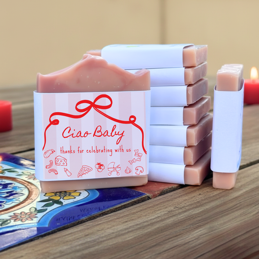 Ciao Baby Shower Favors – Vegan Soap | Eco-Friendly Keepsakes