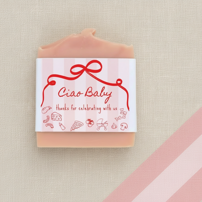 Ciao Baby Shower Favors – Vegan Soap | Eco-Friendly Keepsakes