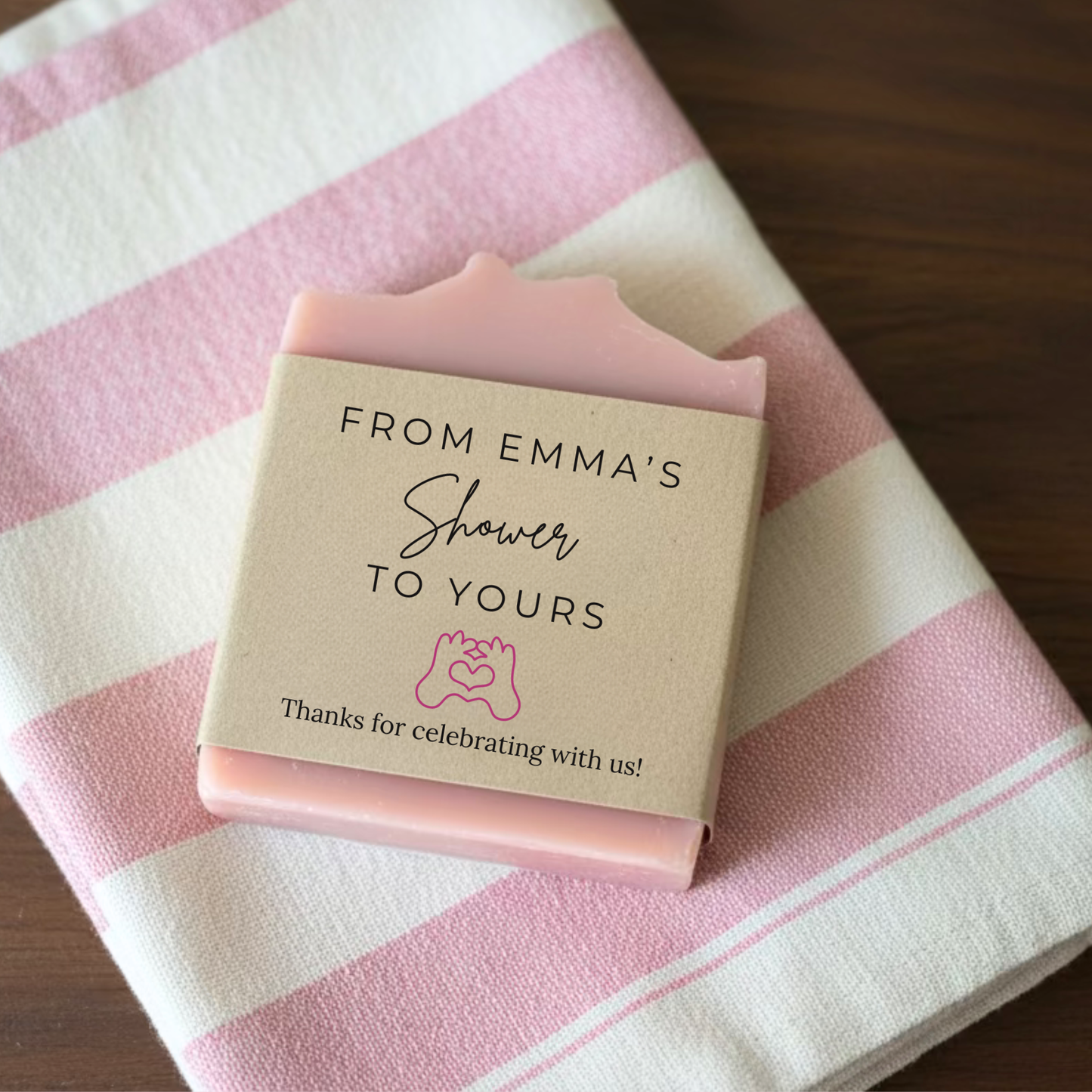 Classic Collection Bridal Favors | Vegan Soap Keepsakes