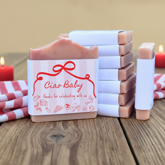 Ciao Baby Shower Favors – Vegan Soap | Eco-Friendly Keepsakes