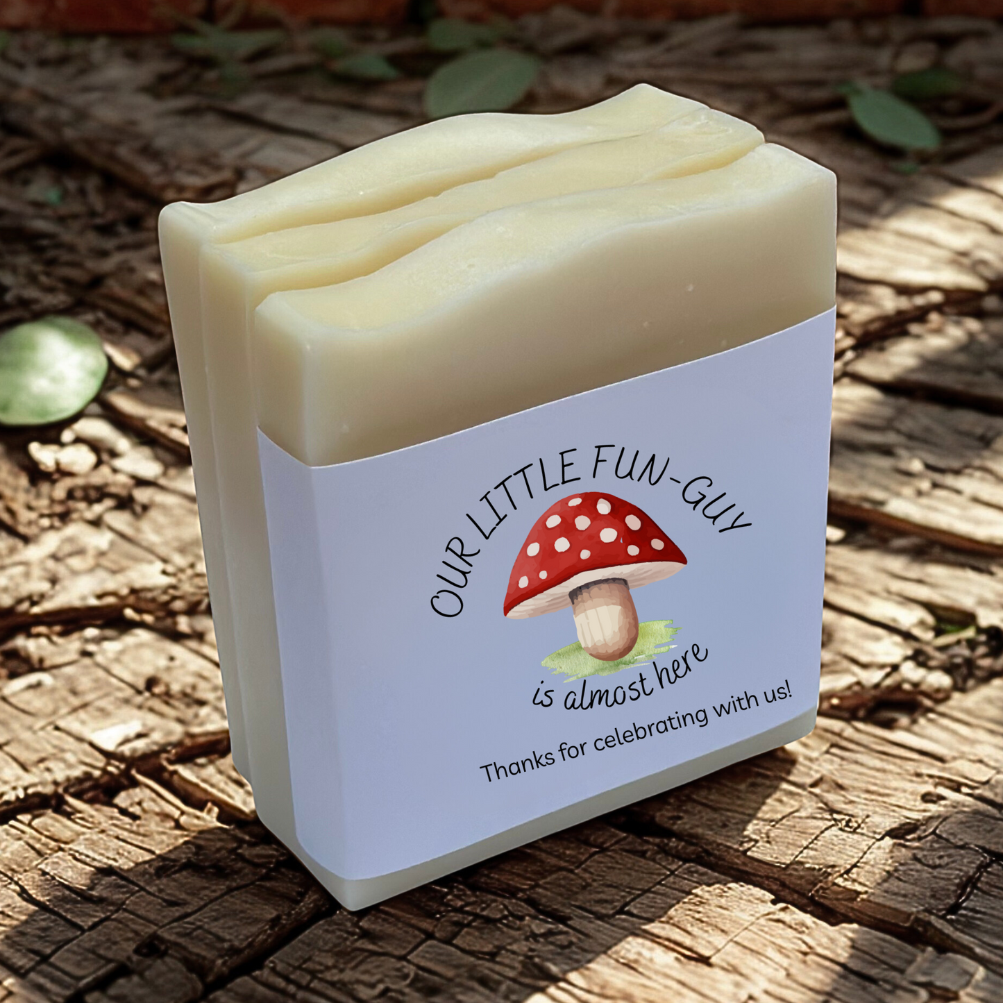 Woodland Mushroom Baby Shower Favor
